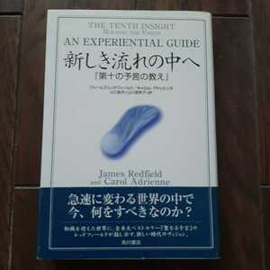 新しき流れの中へ 第10の予言の教え ジェームズレッドフィールド キャロルアドリエンヌ 山川紘矢 山川亜希子 角川書店