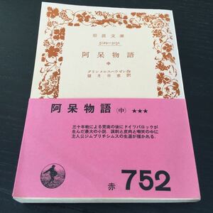 b13 阿呆物語 中 望月市恵 グリンメルスハウゼン 5029-5031 赤752 小説 日本作家 日本小説 岩波文庫 