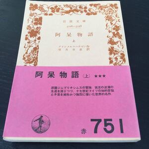 b13 阿呆物語 上 望月市恵 岩波文庫 グリンメルスハウゼン 5026-5028 小説 日本小説 日本作家 赤751