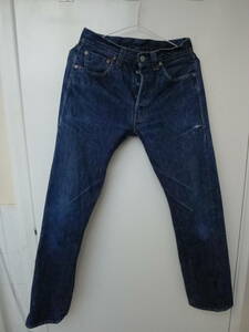 【美品】米国製 LEVI'S リーバイス 501 1947年モデル 復刻 W28（実寸）