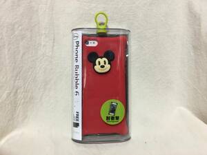 iPhone6 ケース Phone Bubble 6 Mickey Bone Collection ミッキーマウス アイフォンケース シリコン 未使用