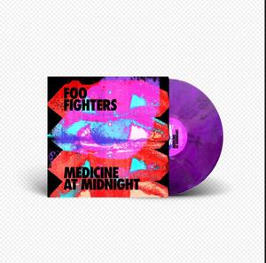 Foo Fighters -Medicine в полночь, ограниченный эксклюзивный фиолетовый дым винил Foo Fighters