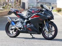 新品 WR’S CBR250RR(2017-2019) (2BK-MC51) スリップオン SS-OVAL 焼き色タイプ(チタンシェル) SB1230JM ダブルアールズ マフラー_画像1