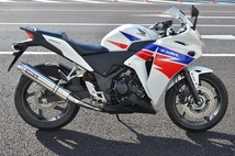 新品 WR’S CBR250R (～'13) (JBK-MC41) スリップオン ラウンドタイプ ステンレス/ステンレス BF1205JM ダブルアールズ マフラー_画像4