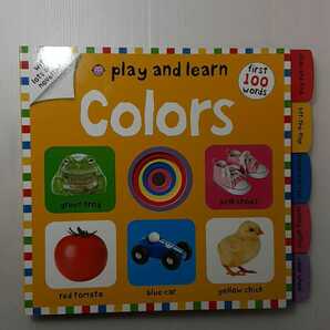 zaa-488♪Colors (Play and Learn) (英語) ボードブック リフト・ザ・フラップ, 2014/9/30 Priddy Books (著)