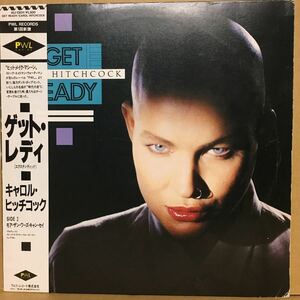 非売品 見本盤 12' 帯付　CAROL HITCHCOCK / GET READY