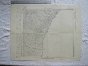 【古地図 大正 北海道】『春苅古丹』五万分一地形図標津13号 大正13年測図 大正14年10月30日発行 大日本帝国陸地測量部【羅臼 御尋麻布】