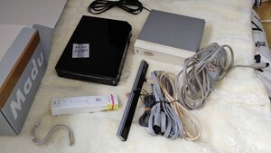 任天堂Wii 本体 黒 外付けHDD 250GB SD カード 動作確認済み