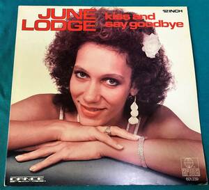 12”●June Lodge / Kiss And Say Goodbye HOLLANDオリジナル盤Dance Records601.239