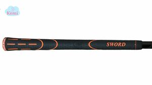 【ジャンク品】SWORD シャフト ゴルフクラブ ブラック オレンジ カタナ flex-S