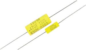 コンデンサ Capacitor - Mallory, 630V, 150s, Axial Lead, .0022 uF, 222 許容範囲 ＝C 0.25% [送料170円から 同梱可]