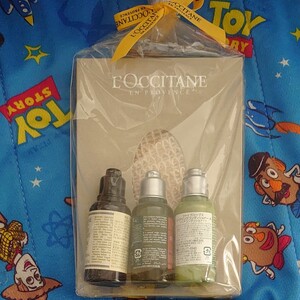 L'OCCITANE シャンプー ヘアコンディショナー ボディーソープ へちまミトンセット