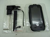 百鬼 防水 マルチホルダー スマートフォンホルダー バイク用 ハンドルマウント HOLD-B8 iPhone5・5S専用_画像5