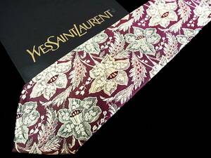 *:.*:【新品N】*:.*3859　【YSL】サンローラン【花】ネクタイ