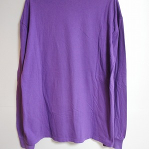 19SS UNUSED アンユーズド Long-Sleeve Pocket T-shirt US1595 ロングスリーブTシャツ 長袖 カットソー 紫 パープル サイズ2 303Lの画像6