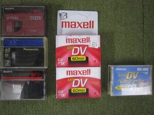 M806-mini DV　テープ　ヘッドクリーナー　まとめて　６本　セット