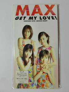 新品　CD　MAX 　「GET MY LOVE!」 　★値下げ相談・セット販売希望等あればお気軽にどうぞ★