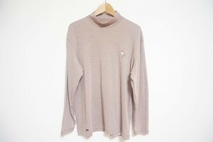 #apc パパス Papas カットソー タートル ハイネック 50 薄茶 メンズ [653032]