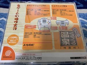 DC trial version soft Gather!! turning round and round hot spring trial version not for sale postage included Dreamcast SEGA DREAM CAST