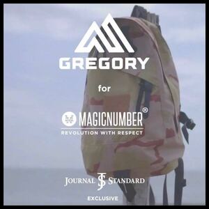 [ бесплатная доставка ] новый товар специальный заказ GREGORY × MAGIC NUMBER 1977 Day Pack 3DAY CAMO