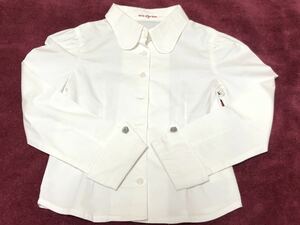 * Mezzo Piano mezzo piano white white blouse formal also .. go in . go in . presentation 120*