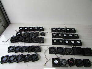 *[ junk set sale ] Manufacturers various Blu-ray recorder exchange * exchangeable for used Nidec/NMB-MAT7/BRUSHLESS cooling fan 100 piece set C00930