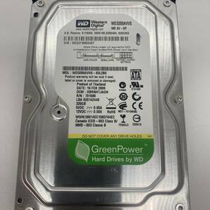  ★HDD ハードディスク Blu-rayレコーダー用 WesternＤigital 【WD3200AVVS-63L2B0】 320GB(3.5インチ)×2個 AVコマンド対応 SCH0069の画像4