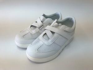 CWA1036　新品　シューズ　靴　介護　看護　エアー　Mサイズ（23.0cm～23.5cm）　ホワイト