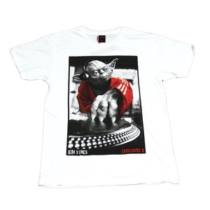 ヨーダ DJ おもしろTシャツ パロディ カワイイ ストリート系 デザインTシャツ おもしろTシャツ メンズ 半袖★M415L