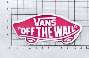 VANS OFF THE WALL PINKY ステッカー バンズ オフザウォール ピンキー ステッカー