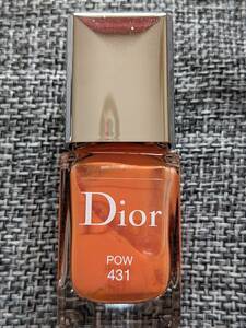 Dior VERNIS #431 POW Dior veruni431pau production end goods new goods unused regular imported goods 