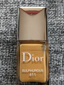 Dior VERNIS #411 SULPHUROUS ディオール 411 サルフォラス 生産終了品 正規輸入品 新品未使用