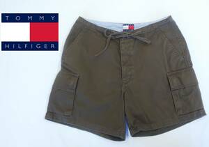 ★モーリシャス製*TOMMY HILFIGER*サイズ2*ショートパンツ*綿100％**トミー・ヒルフィガー*パンツ*ボタンフライ*　＃3646