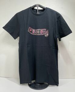 VOLCOM ボルコム AF431200BLK メンズ Sサイズ 半袖Tシャツ シンプルなロゴティー LogoTee ブラック 黒色 ヴォルコム 新品 即決 送料無料