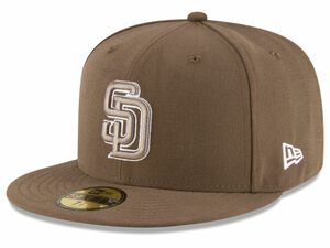 生産終了モデル 「6.7/8」 新品 Newera ニューエラ 公式 59FIFTY オンフィールド PADRES サンディエゴ パドレス ALT カーキ USA正規品