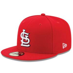 USA正規品 「7.1/4」新品 Newera ニューエラ オーセンティック 59FIFTY 公式 セントルイス CARDINALS カージナルス 赤 メジャーリーグ HOME