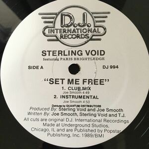 12inch STERLING VOID / SET ME FREE