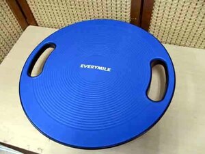 EVERYMILE バランスボード ブルー 直径40cm エクササイズ 体幹 トレーニング 滑り止め ダイエット 運動不足 コアマッスル 札幌市 中央区 