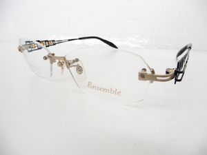 【KCM】GAN-92■未使用品■【Ensembe/アンサンブル】メガネフレーム (EN-2018）52□17-135 　眼鏡/めがね　日本製