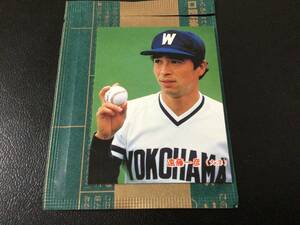 未開封開封品　カルビー85年　遠藤（大洋）No.74　プロ野球カード　レアブロック　美品