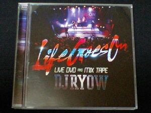 DVD+CD[DJ RYOW/LIFE GOES ON LIVE DVD AND MIX TAPE]TOKONA-X M.O.S.A.D.AK-69ANARCHY般若RYUZO G.CUE CITY-ACE OZROSAURUS A-THUG AKLO