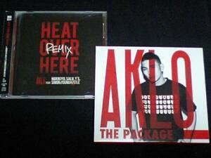 [AKLO2枚/THE PACKAGE+HEAT OVER HERE]NORIKIYO.SALU.Y'S.SIMON.YOUNG HASTLE.BACHLOGIC.JAY'ED.SD JUNKSTA.KOHH