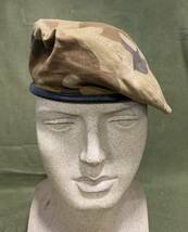 #.ベトナム戦 クラウド迷彩ベレー帽(1969年)58CM . 特殊部隊SEAL2021/03/23_画像1