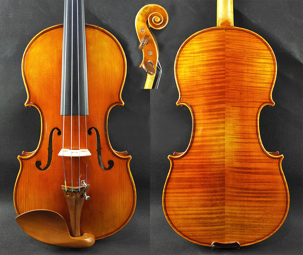 人気TOP 【ドイツ手工品1/2】 C.F.Schuster バイオリン アマティモデル - 弦楽器