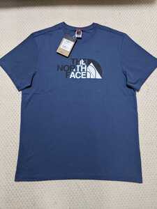 新品 送料無料 The north face Biner Graphic 1 Tee Vintage Indigo Lサイズ(日本XLサイズ相当)ノースフェイス Tシャツ