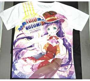 東條希 Tシャツ Lサイズ ホワイト Mocha 風林火山 ラブライブ!