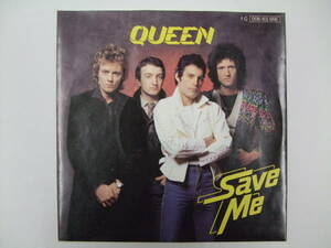 7インチ　QUEEN / SAVE ME　ドイツ盤