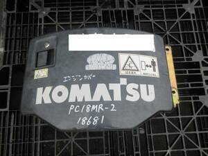 PC18MR-2　engine　Cover　KOMATSU　Komatsu　建設機械　中古　Excavator　建機