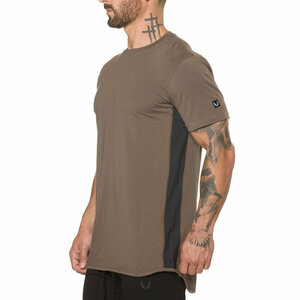 [ free shipping ]ASRV Line_ T-shirt Brown L size *