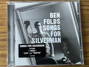 即決　BEN FOLDS Songs for Silvermen CD　